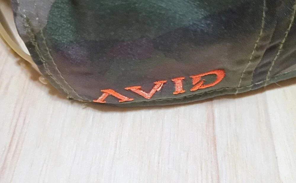 AVID Camo Fishing Hook Patch Trucker Cap - Olive Green